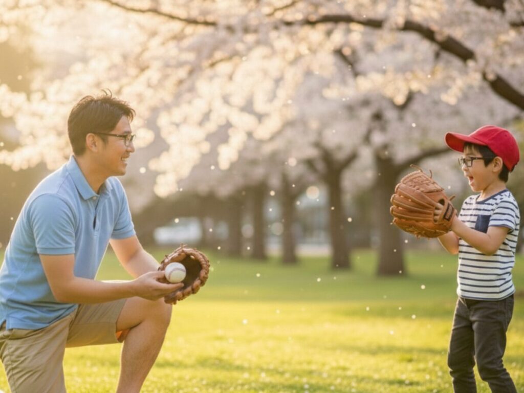 オークリーの親子メガネ