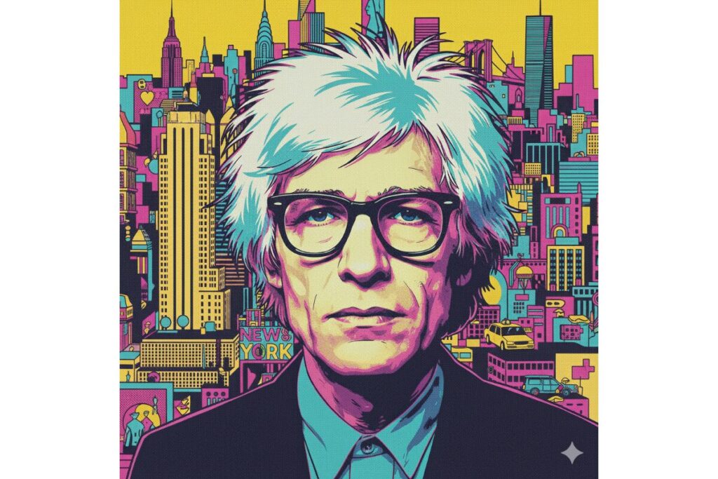 アンディ・ウォーホル　メガネ