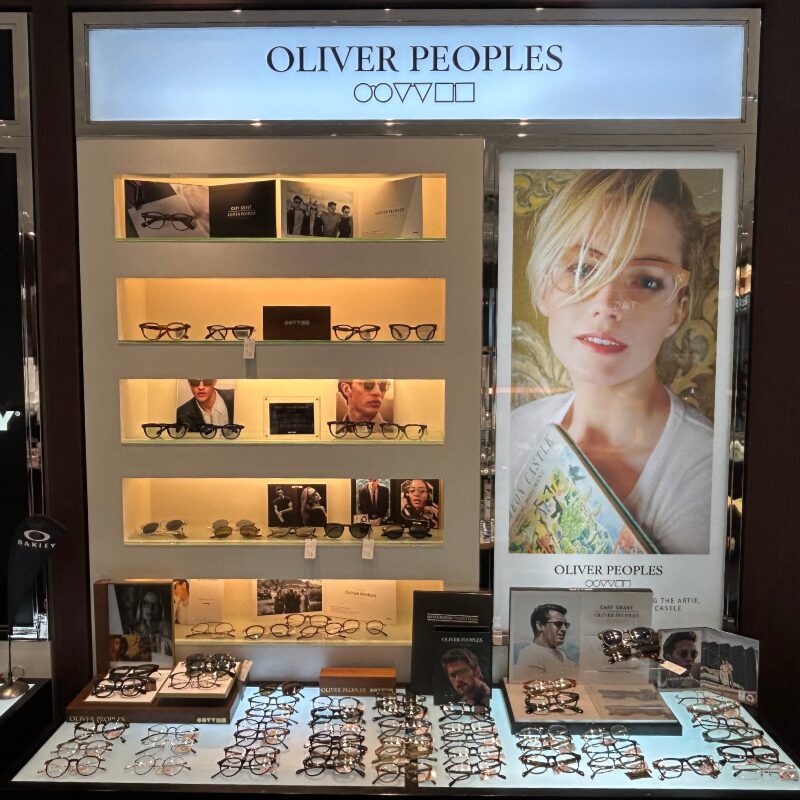 一真堂　飯田本店　オリバーピープルズコーナー