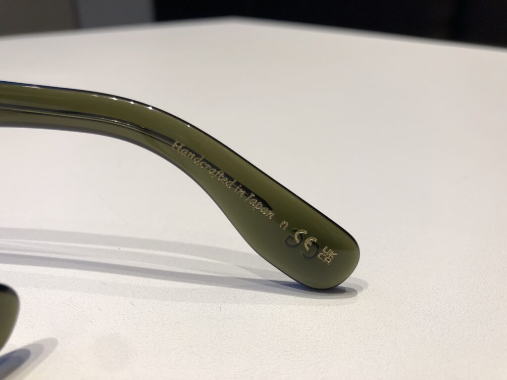 オリバーピープルズのケーリー・グラントの日本製