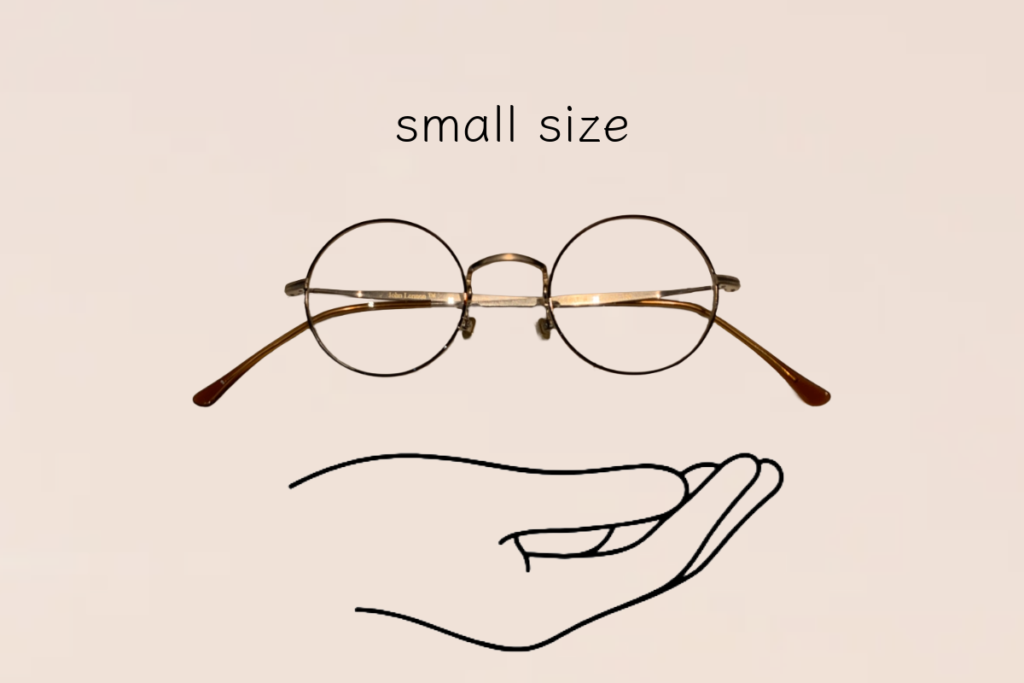 小さめなサイズのフレーム