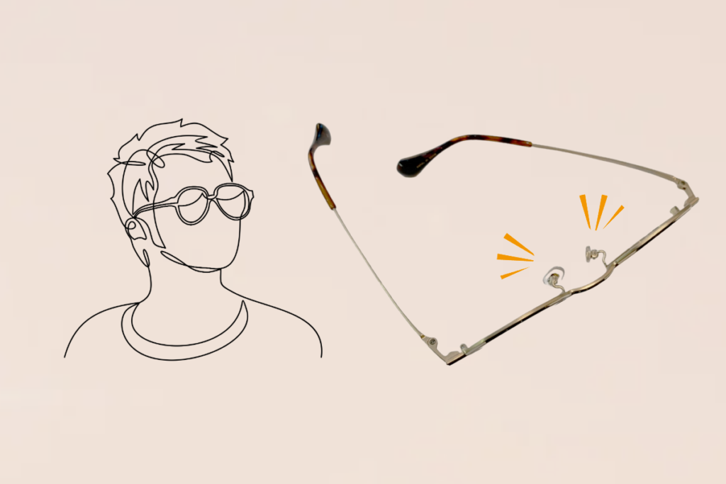 調整可能な鼻パッド