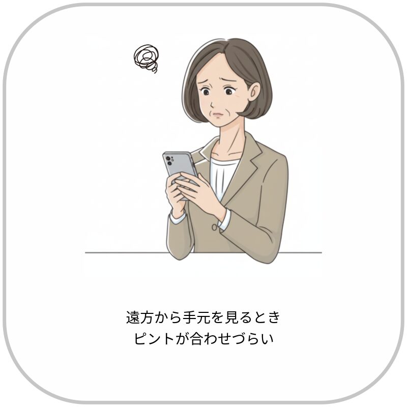 遠近両用メガネ