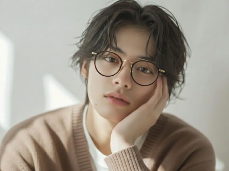 ダブルブリッジメガネ（ツーブリッジメガネ）