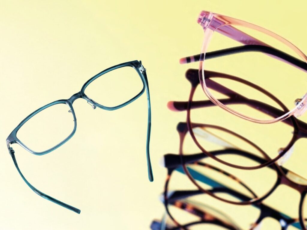 ウルテム素材のメガネ