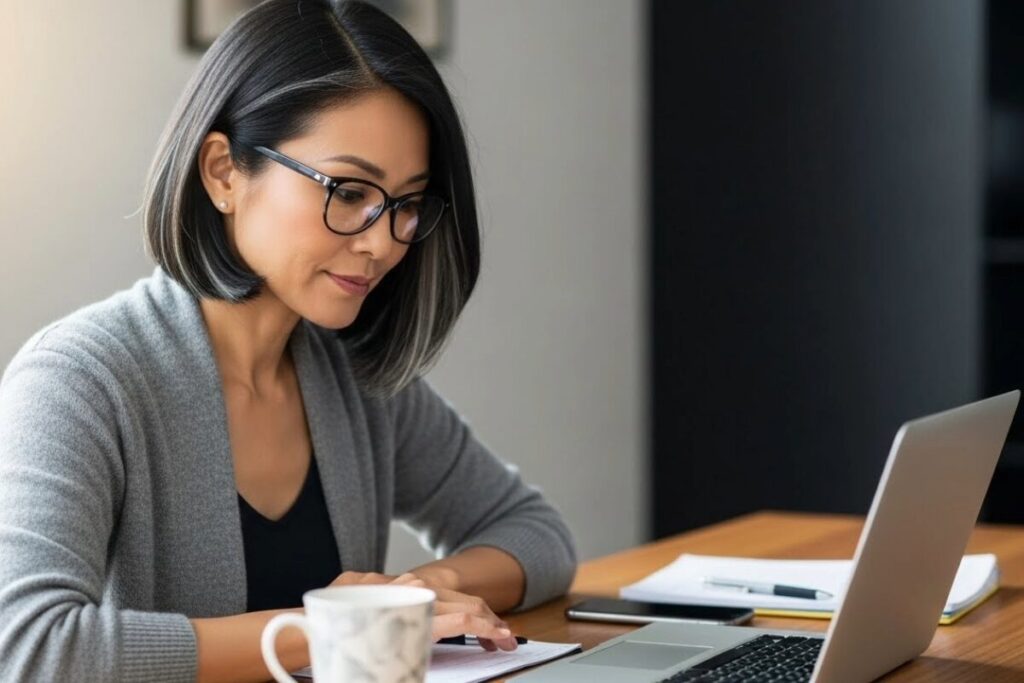 中近両用メガネ