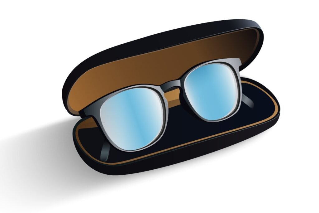 防災用 予備メガネ