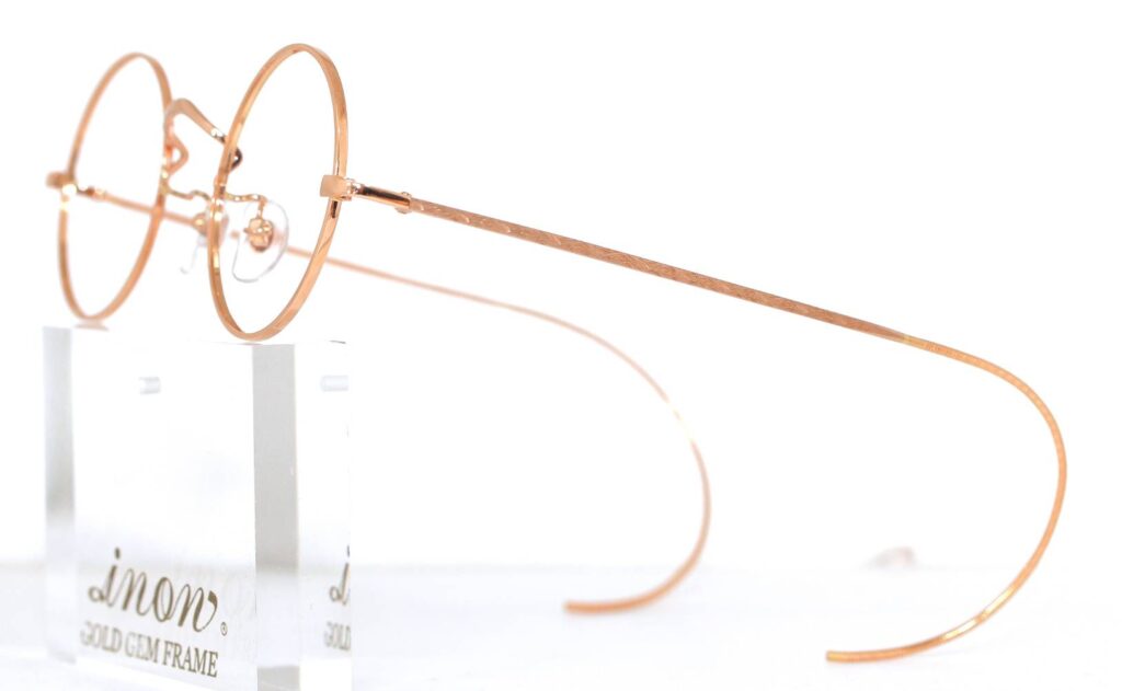 縄手の金無垢めがね