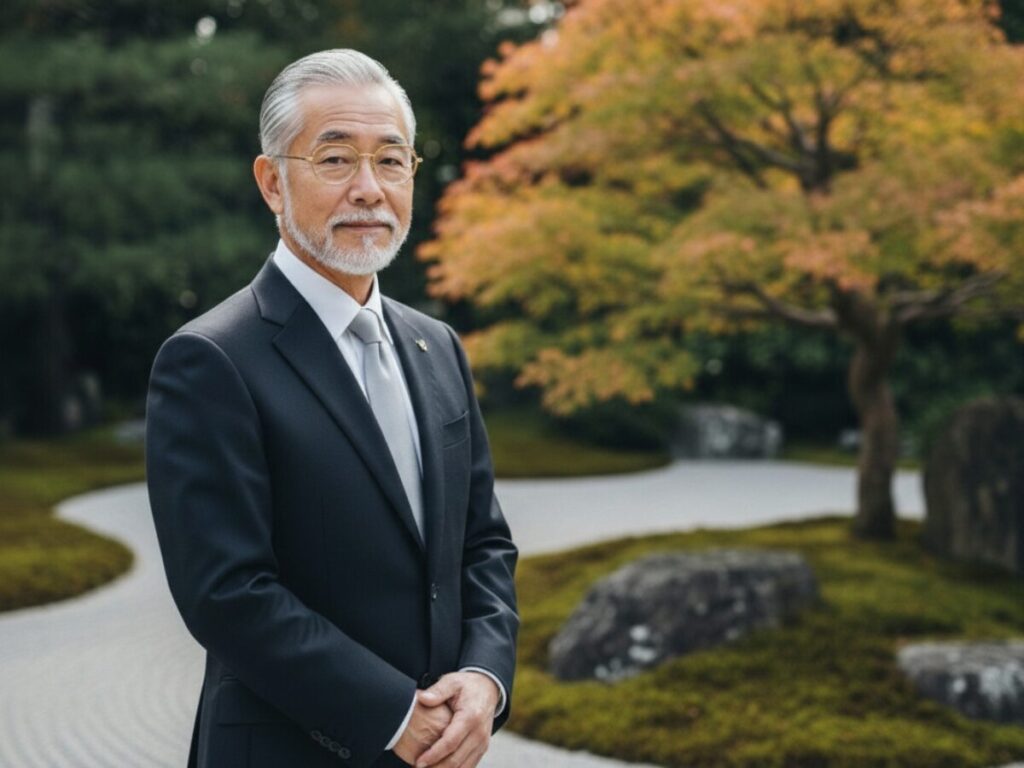 縄手の金無垢をかけた男性