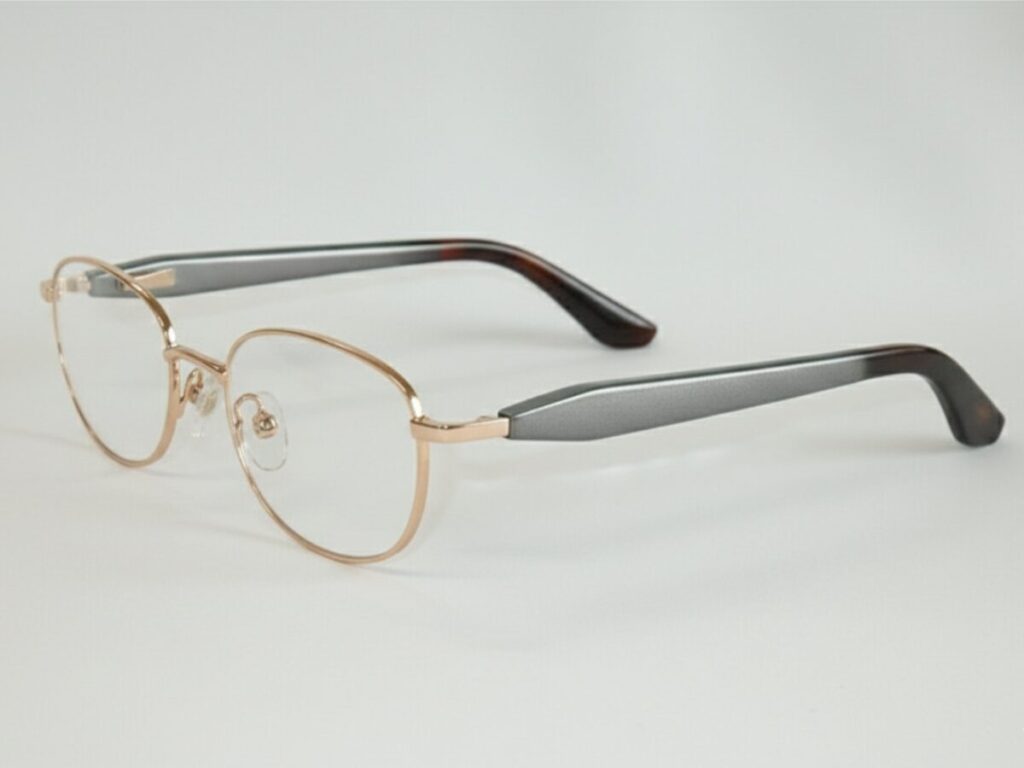 グレーのカラーべっ甲
