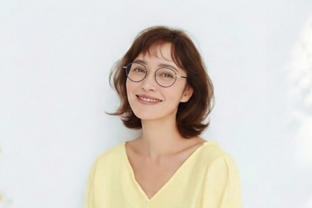 大人女子のおしゃれメガネ
