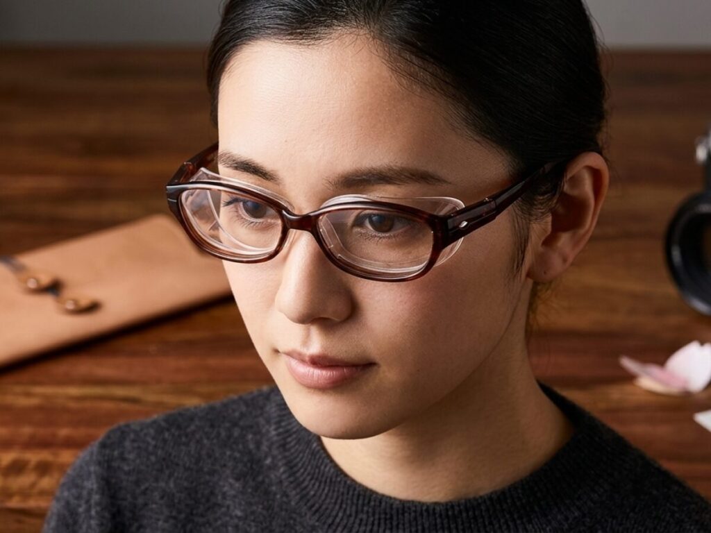 花粉対策メガネ