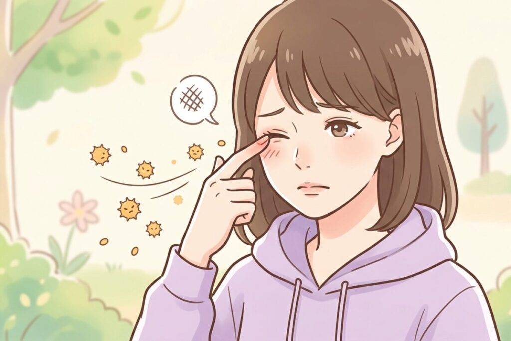花粉で目がかゆくなる原因