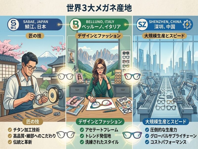 世界三大メガネ産地