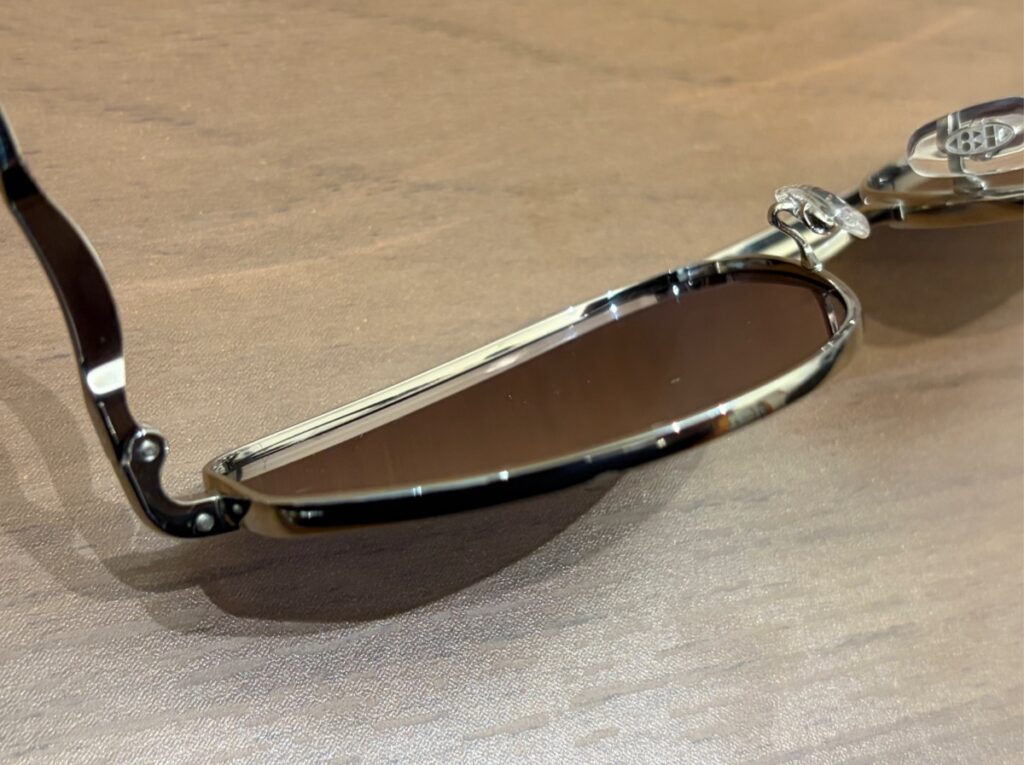 ジルサンダーオリバーピープルズ　Edition５の肉厚なリム