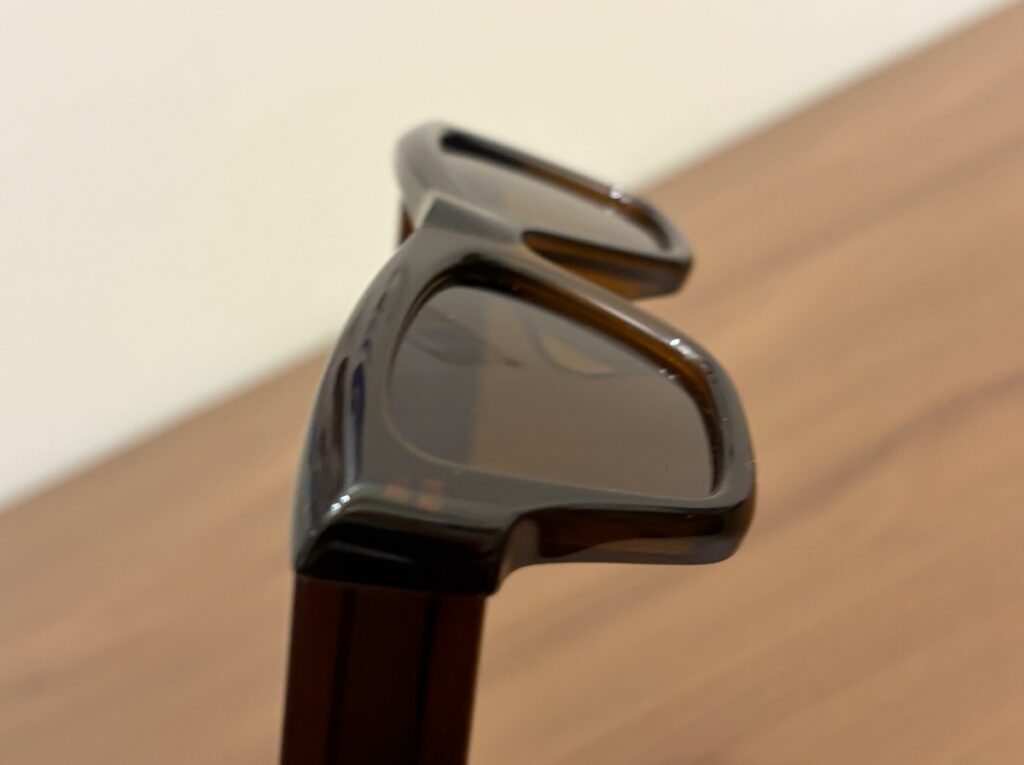 ジルサンダーオリバーピープルズ　Edition３のサイドビュー