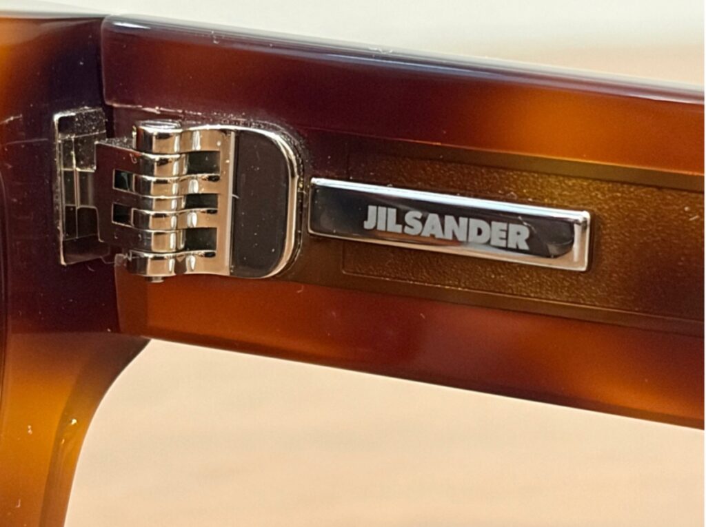 ジルサンダーオリバーピープルズ　Edition６の丁番