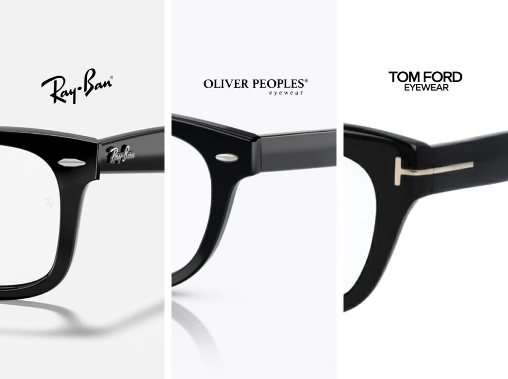 三大黒縁メガネ比較