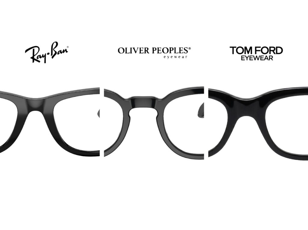 三大黒縁メガネ比較