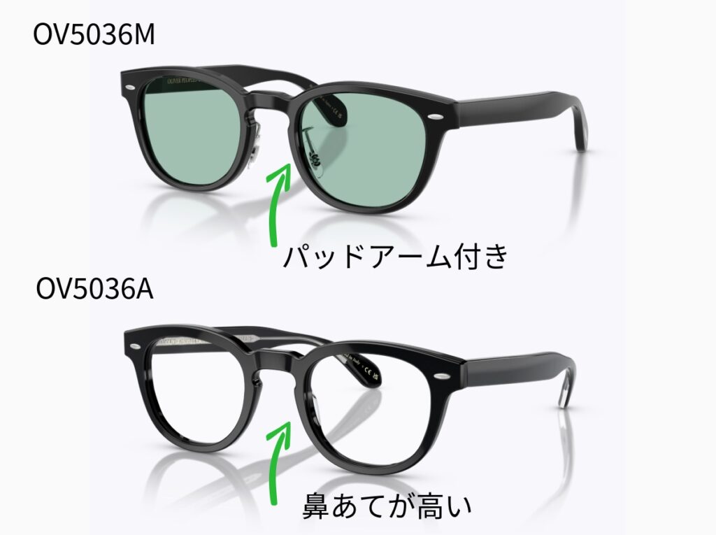 シェルドレイクOV5036FとOV5036Aの違い