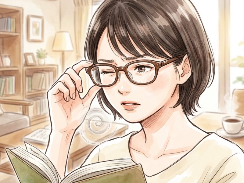 見え方に慣れていない