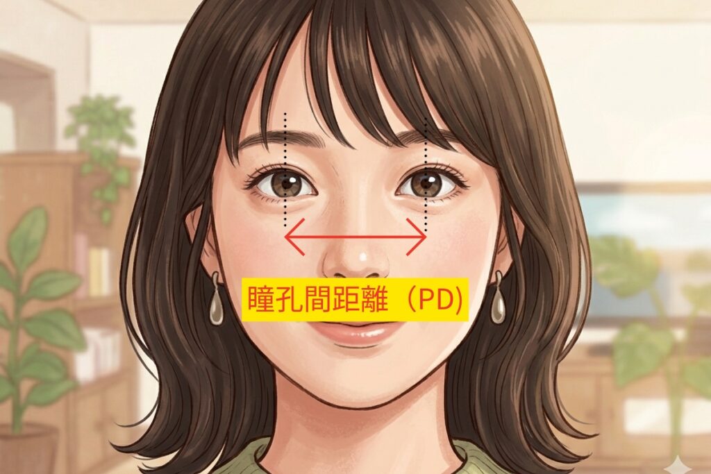 瞳孔間距離（PD）