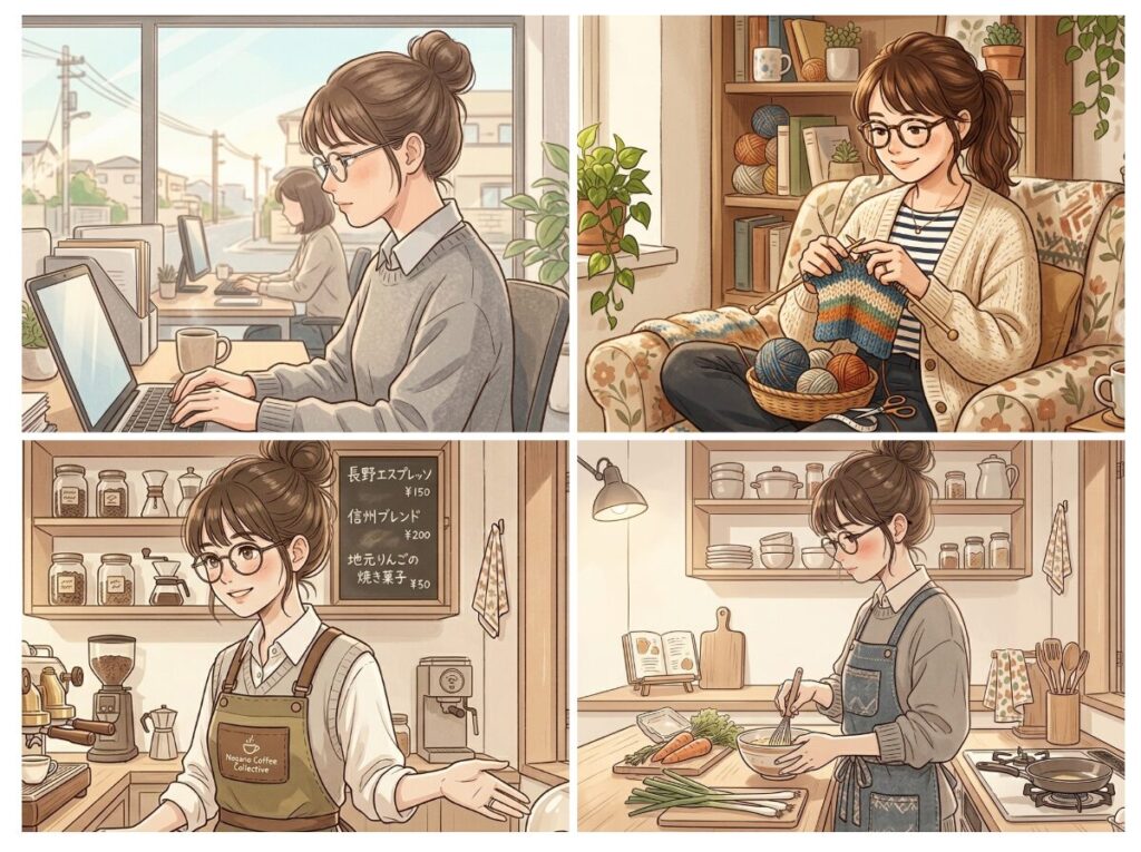 中近両用メガネが向いている人