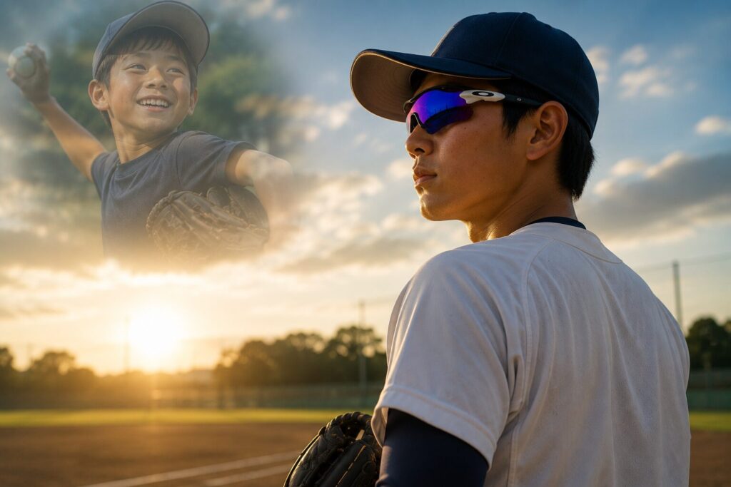 野球を長く楽しむためにも「目を守る」という選択を