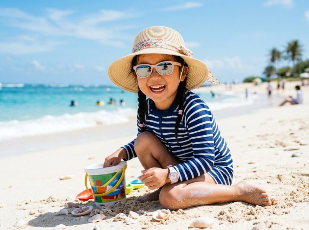 子どもの目も紫外線対策が大切