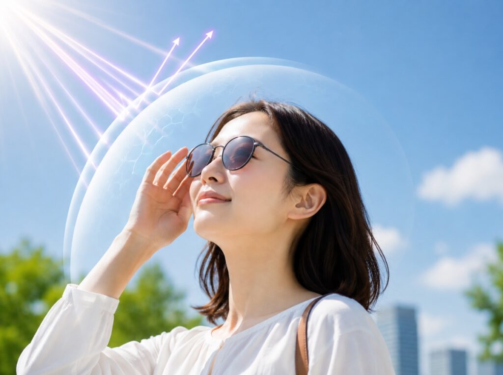 目の紫外線対策