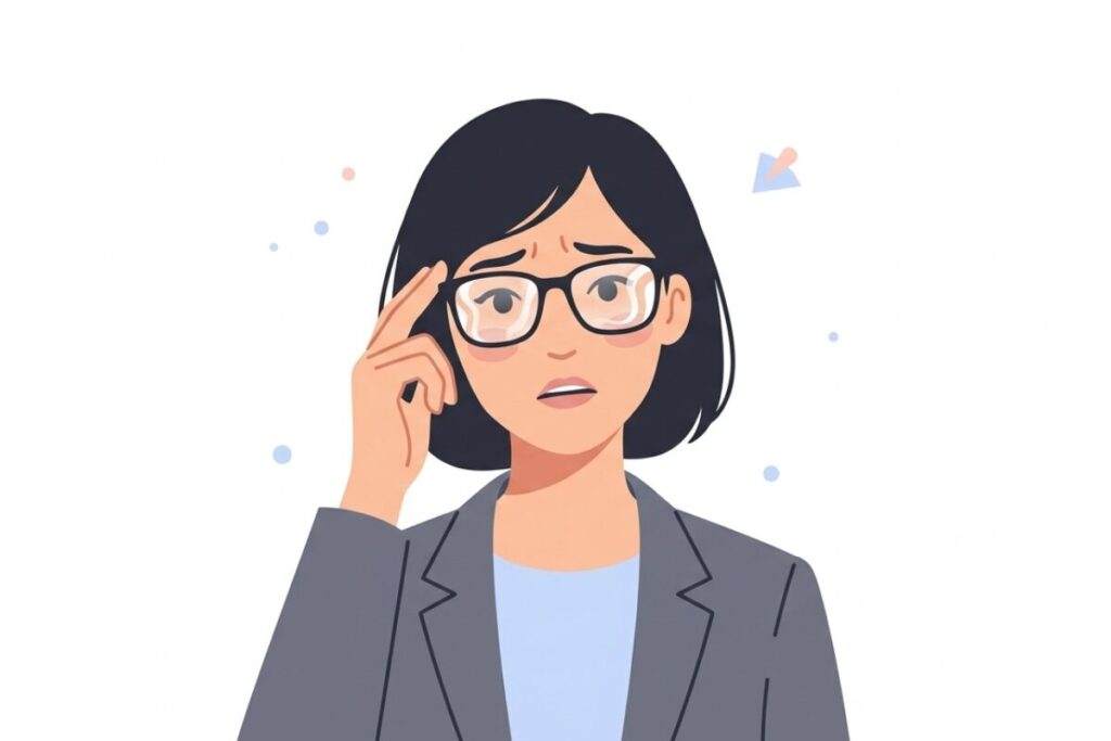遠近両用メガネ