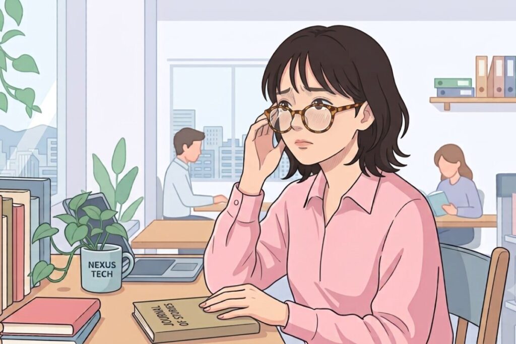 遠近両用メガネ